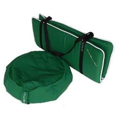 Peach Blossom Yoga Yoga Studio Set ZafuZabuton Set With Stap A4 Green 11003A4